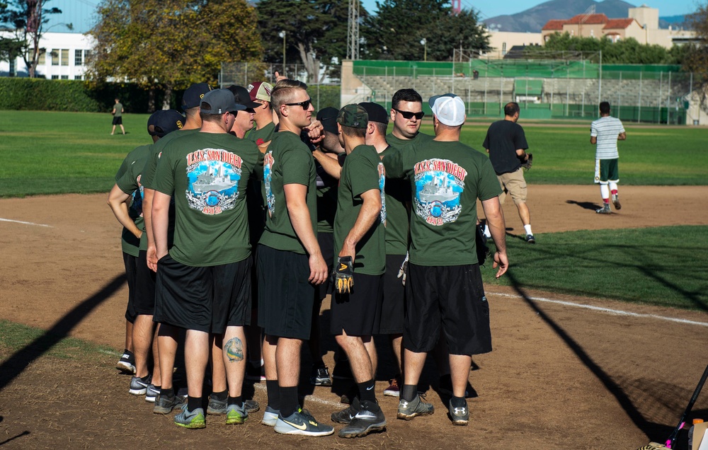 Softball Tournament During San Francisco Fleet Week