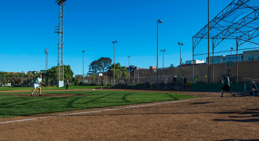 Softball Tournament During San Francisco Fleet Week