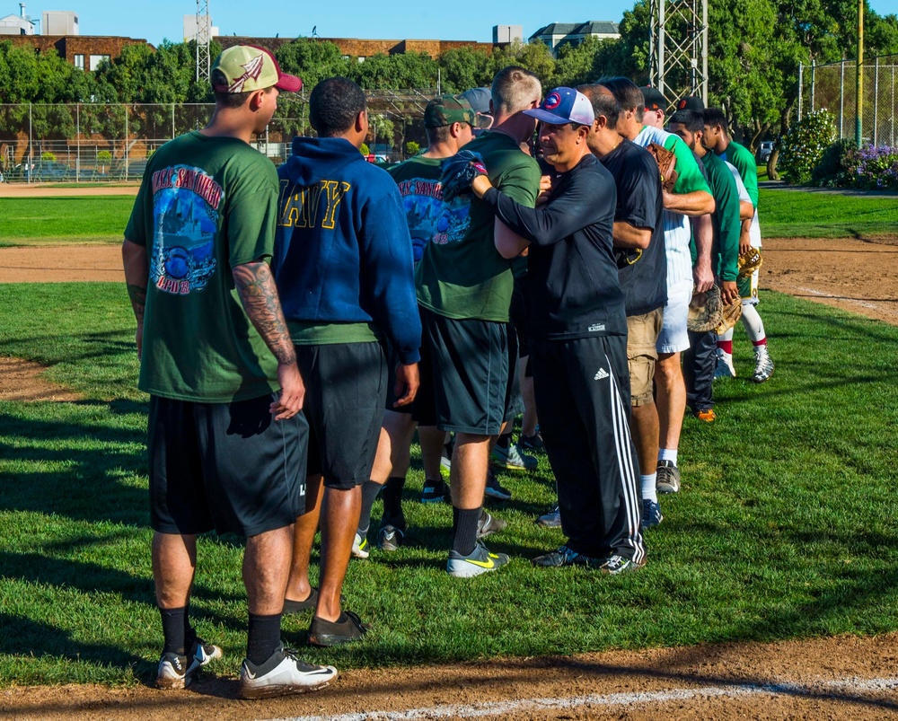 Softball Tournament During San Francisco Fleet Week