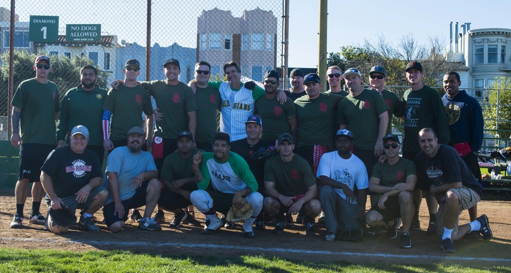 Softball Tournament During San Francisco Fleet Week