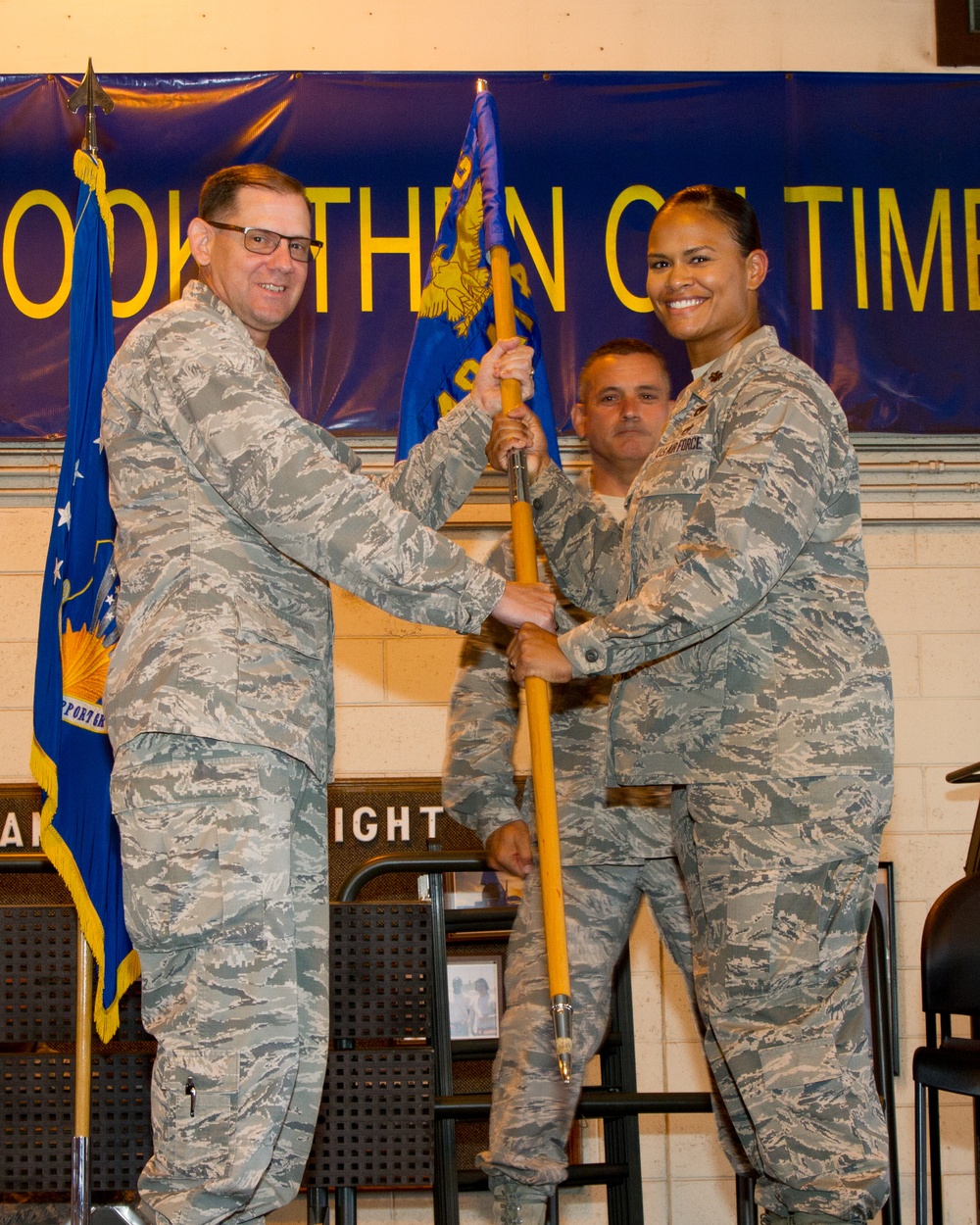 48th Aerial Port Squadron Assumption of Command