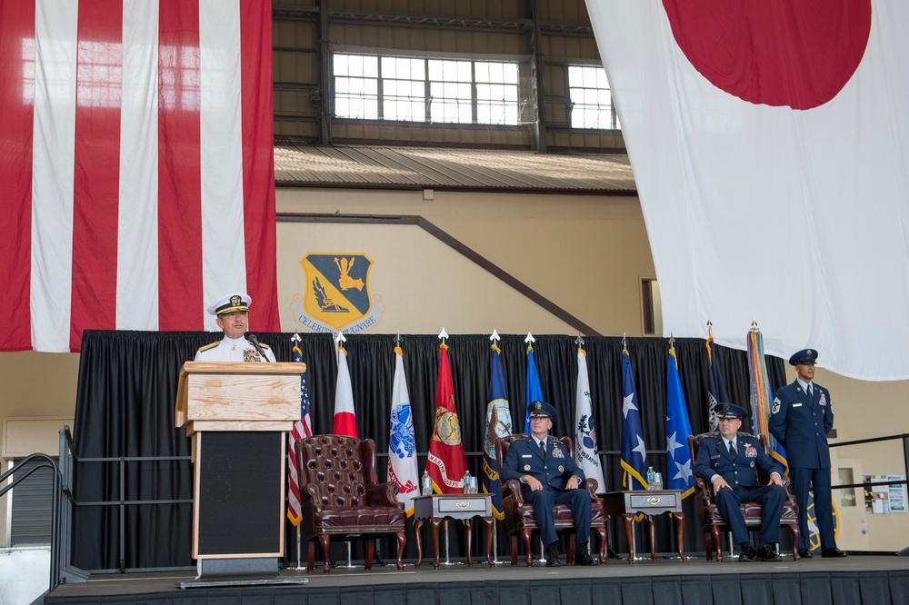 USPACOM Commander Attends U.S. Forces-Japan Assumption of Command Ceremony