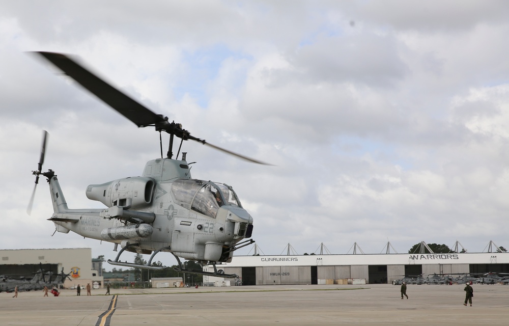 HMLA-773 supports 10th Marines