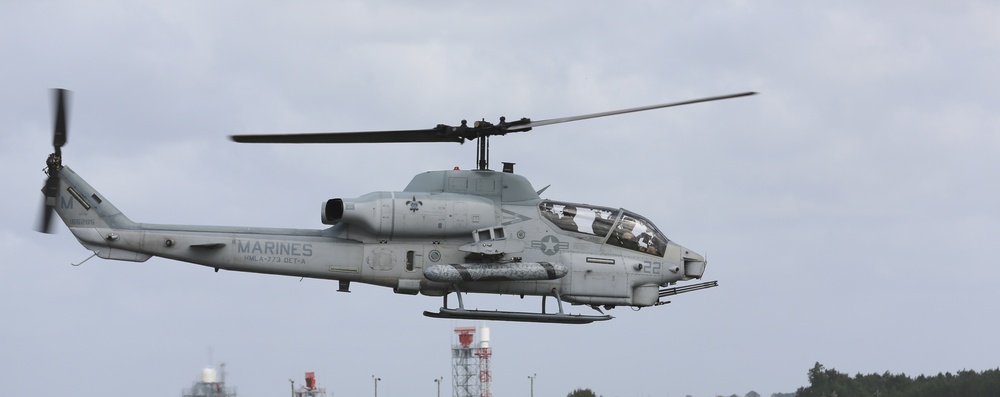 HMLA-773 supports 10th Marines