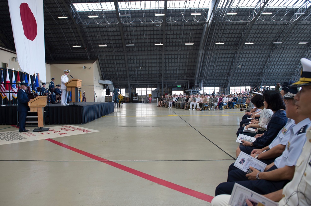 USPACOM Commander Attends U.S. Forces-Japan Assumption of Command Ceremony