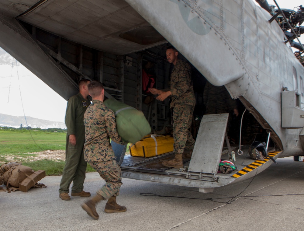 Joint Task Force Matthew arrives in Haiti to provide relief efforts