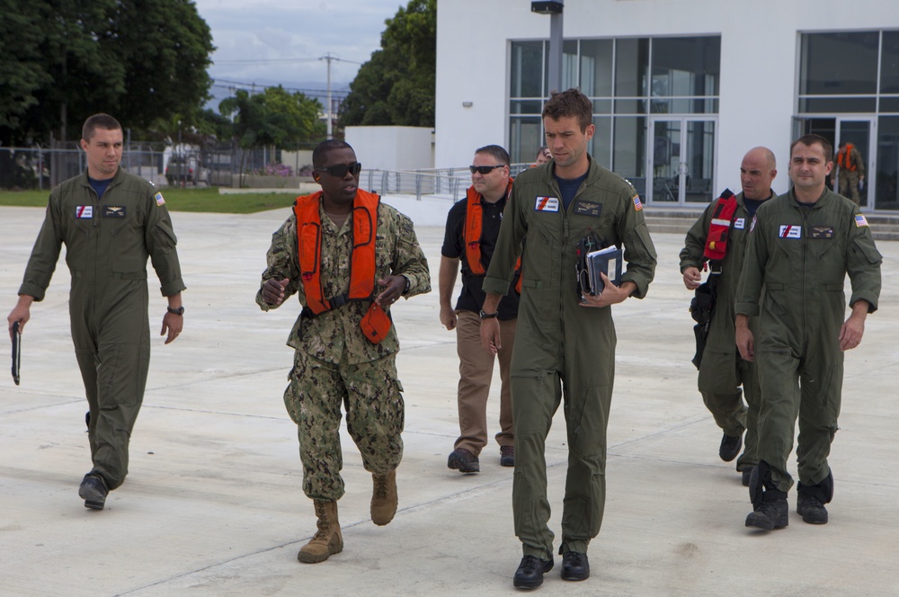 JTF Matthew commander evaluates Hurricane Matthew damage