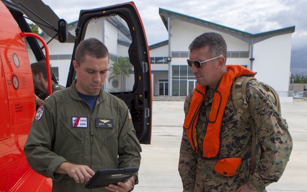 JTF Matthew commander evaluates Hurricane Matthew damage
