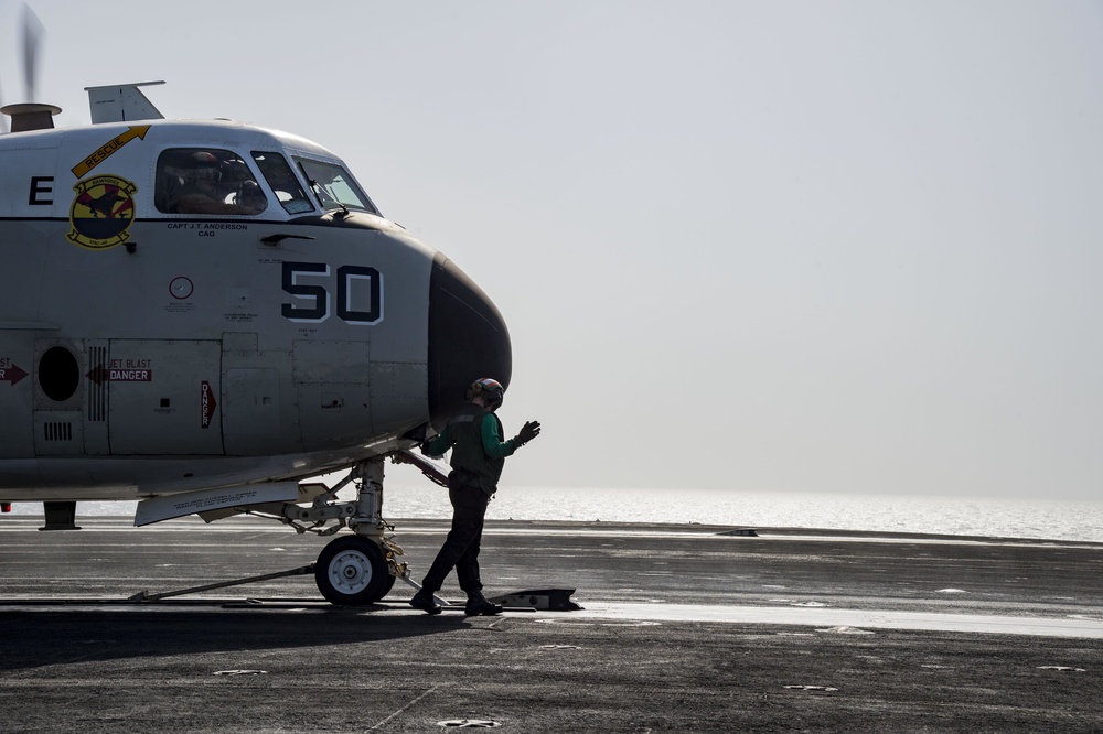 USS Dwight D. Eisenhower Deployment