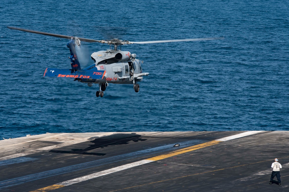 USS Dwight D. Eisenhower Deployment