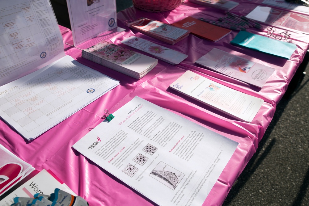 Health Promotion hosts Breast Cancer Awareness Walk