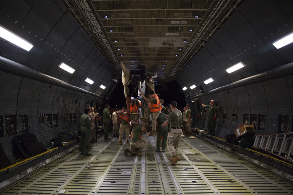 Mission Complete: UH-1Y Venom helicopters homeward bound
