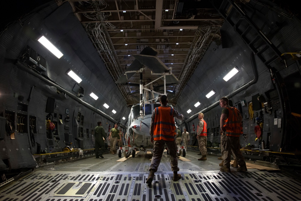 Mission Complete: UH-1Y Venom helicopters homeward bound