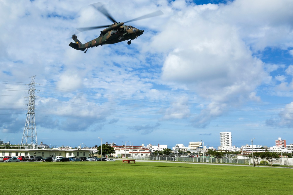 Major General Harada Arrives on Okinawa