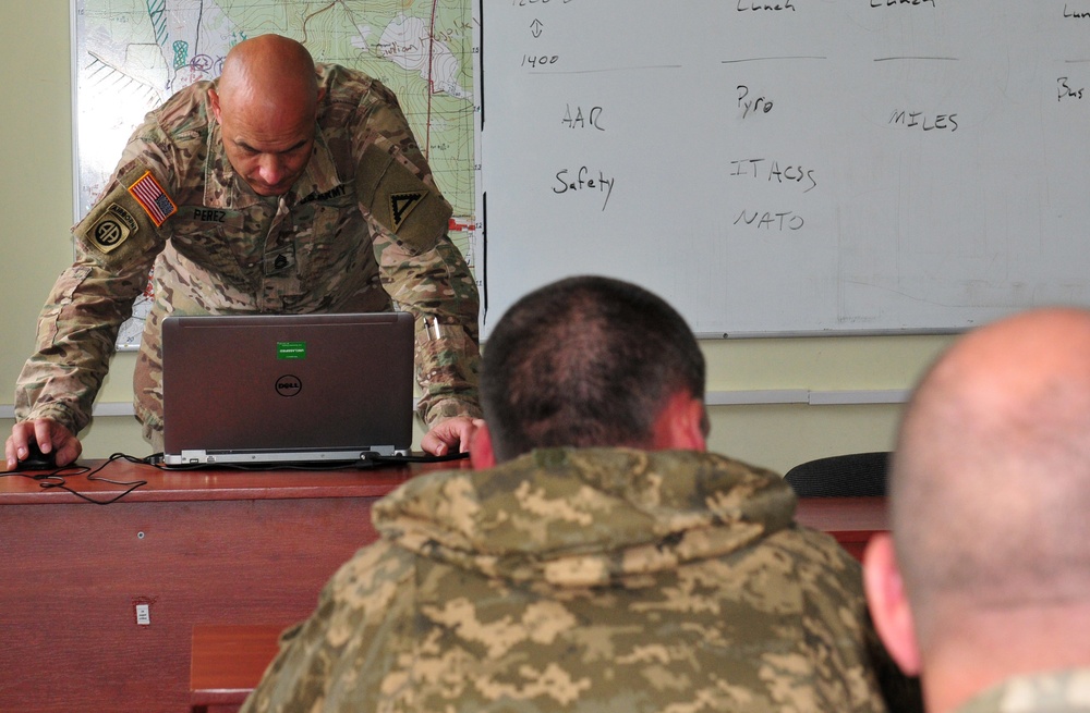 7th Army Training Command instructs future Ukrainian Observer Coach Trainers