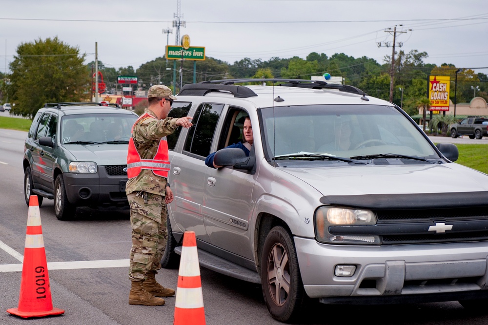 S.C. Guard Assist With Hurricane Matthew Preparations