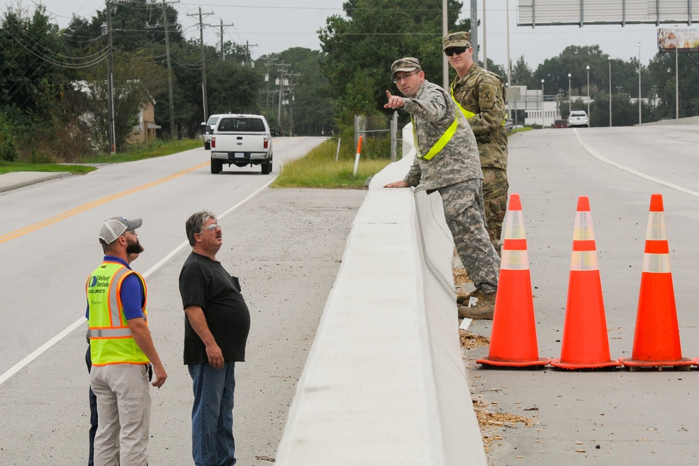 S.C. Guard Assist With Hurricane Matthew Preparations