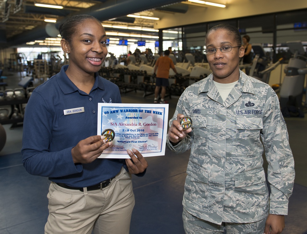 Travis AFB Warrior of the Week, SrA Alexandria Gordon