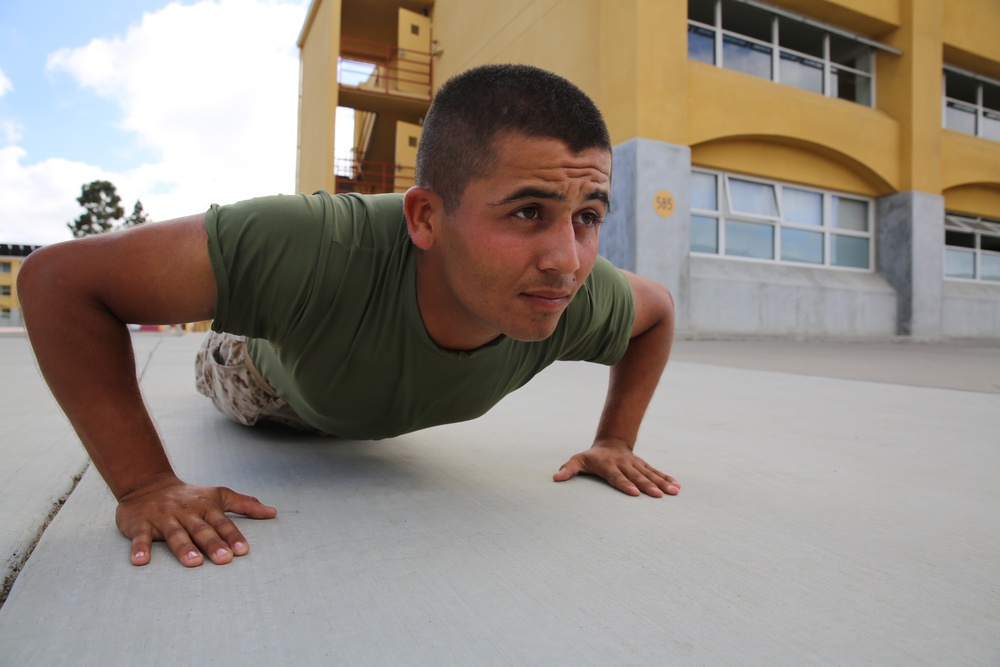 Marine Learns Difference between Thin and Fit