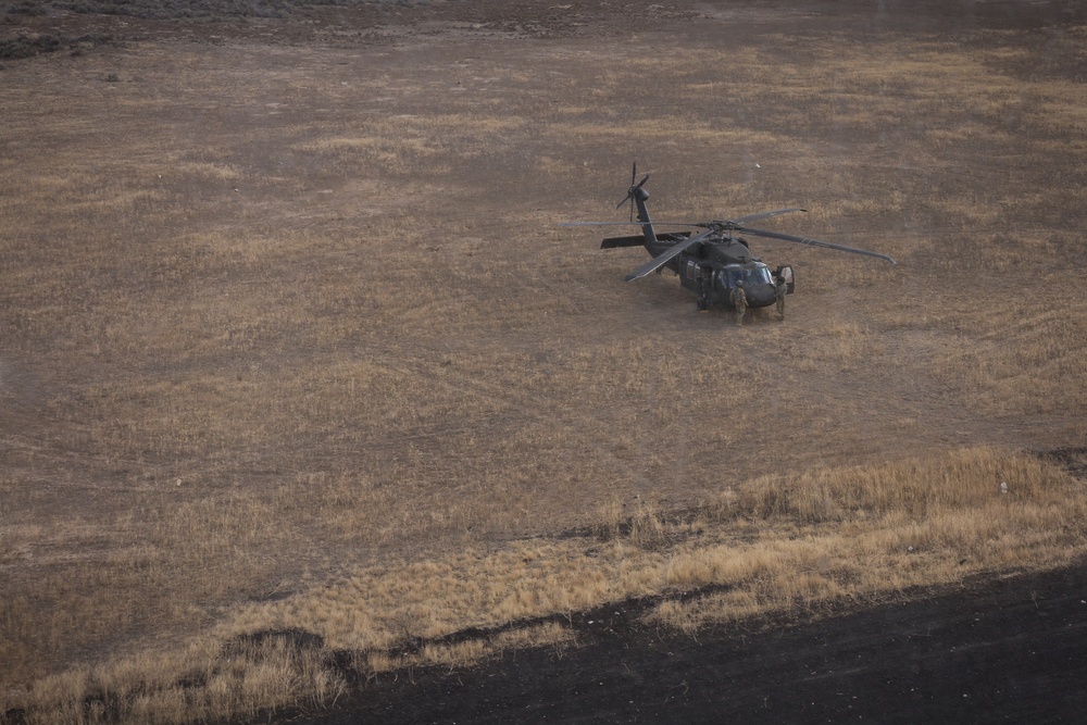 Black Hawk from the Air