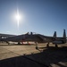 Fighter aircraft shelter from Hurricane Matthew