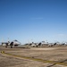 Fighter aircraft shelter from Hurricane Matthew