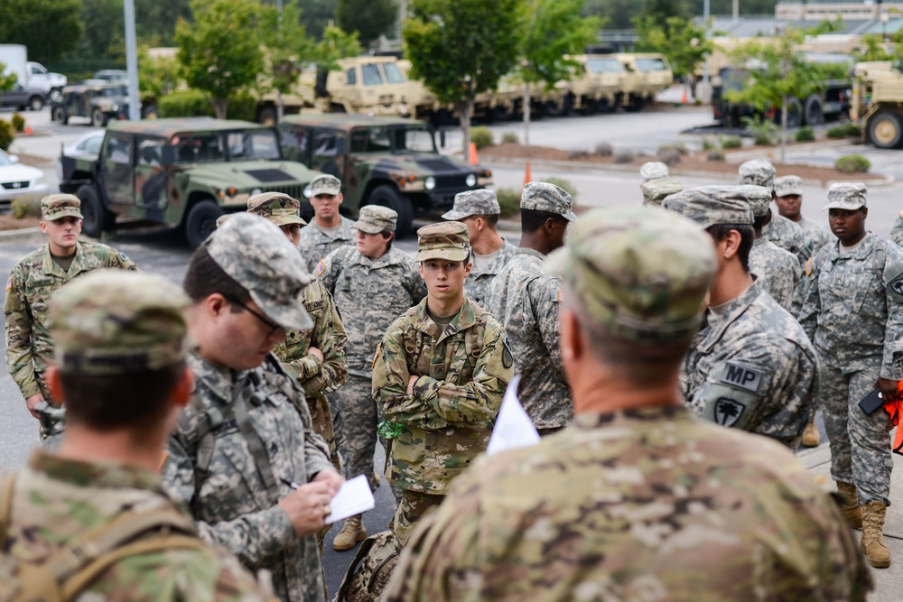 SC National Guard Hurricane Matthew Emergency Response