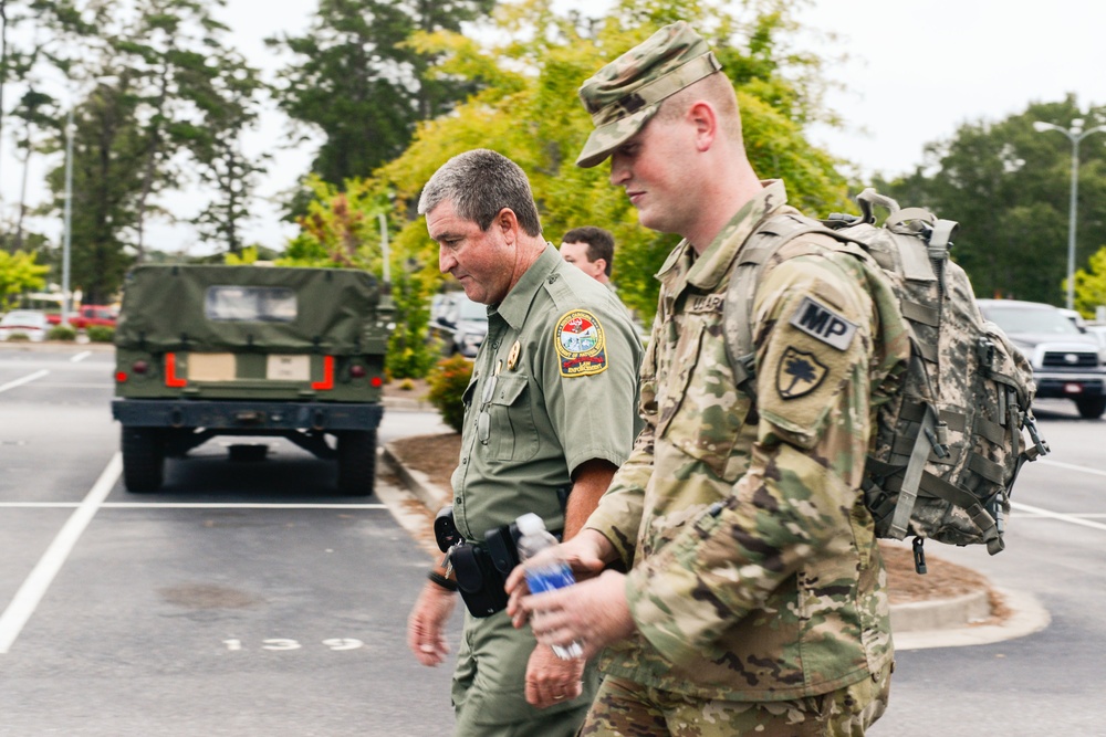 SC National Guard Hurricane Matthew Emergency Response