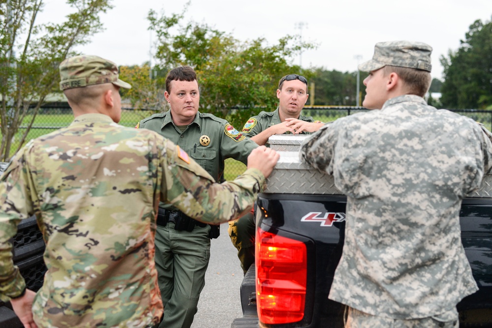 SC National Guard Hurricane Matthew Emergency Response