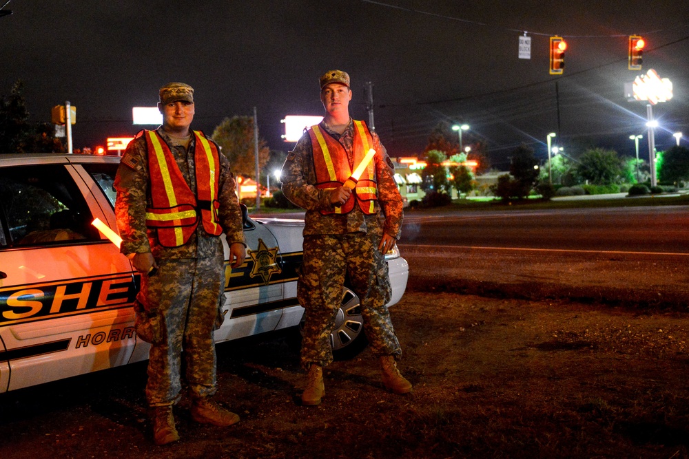 SC National Guard Hurricane Matthew Emergency Response