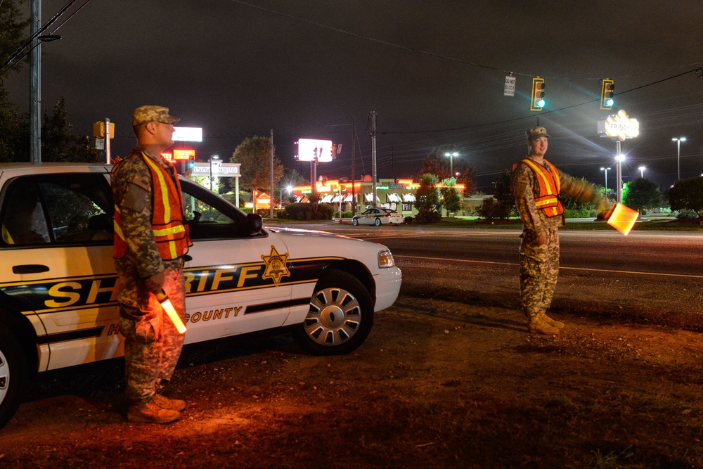 SC National Guard Hurricane Matthew Emergency Response