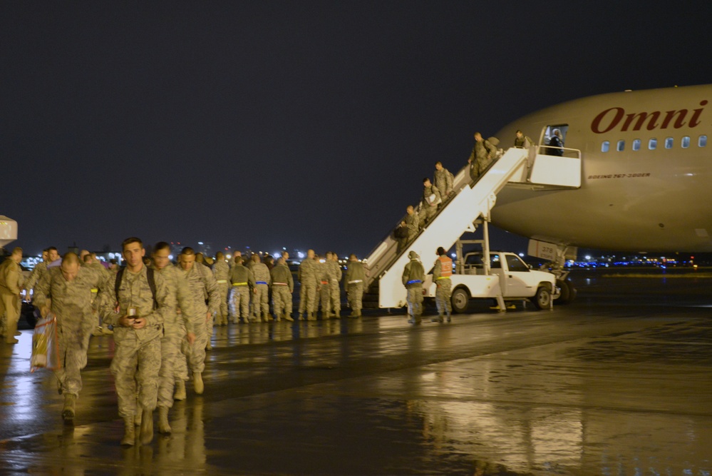 3rd Wing deployment return