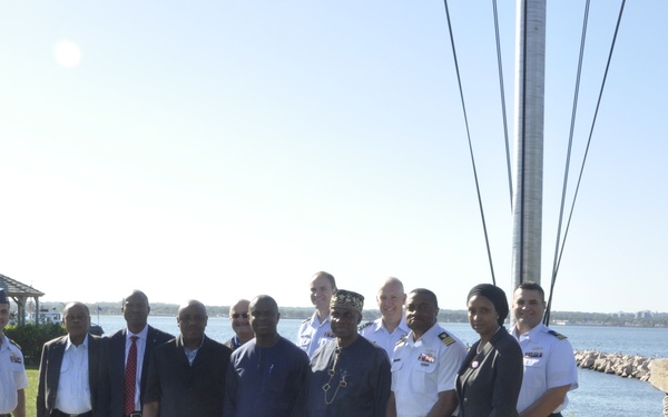 Sector Long Island Sound hosts Nigerian Delegation