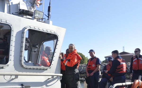 Sector Long Island Sound hosts Nigerian Delegation