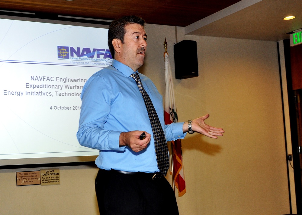 NAVFAC EXWC briefs energy initiatives to RDP-21