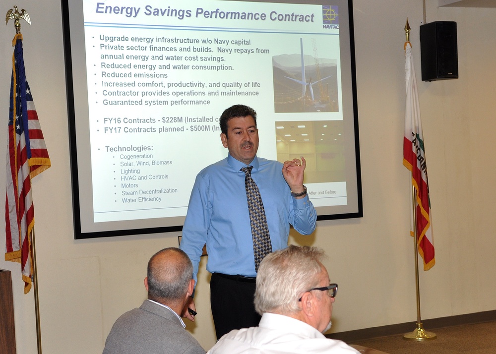 NAVFAC EXWC briefs energy initiatives to RDP-21