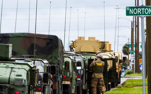Florida National Guard Soldiers ensure citizens are safe