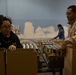 Marines volunteer at food bank