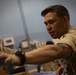 Marines volunteer at food bank