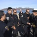 U.S. 3rd Fleet Commander Greets Members of the San Francisco Police Department