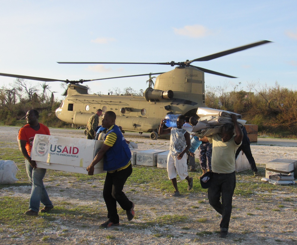Joint Task Force Matthew, USAID deliver relief supplies to Hurricane Matthew victims