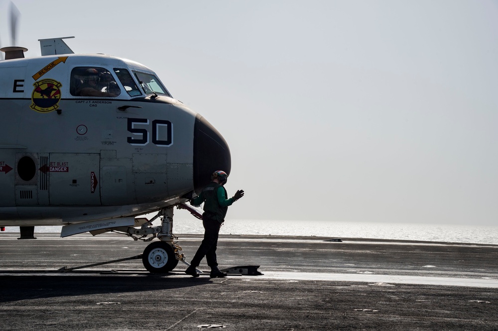 USS Dwight D. Eisenhower Deployment