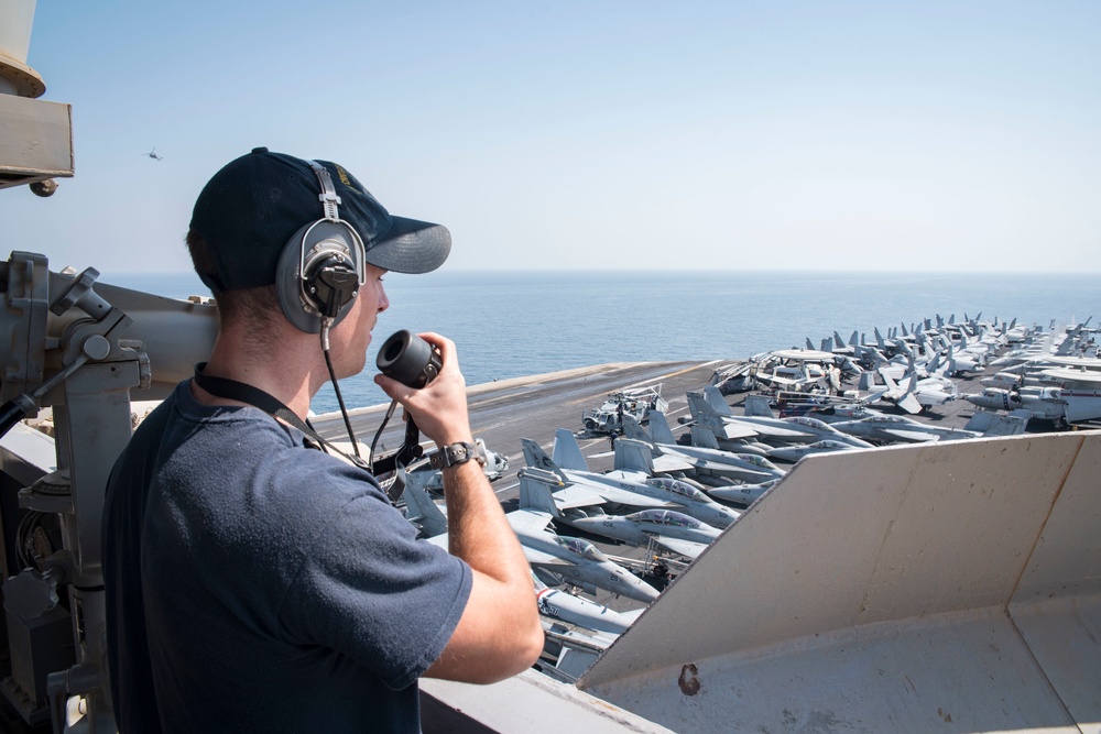 USS Dwight D. Eisenhower Deployment