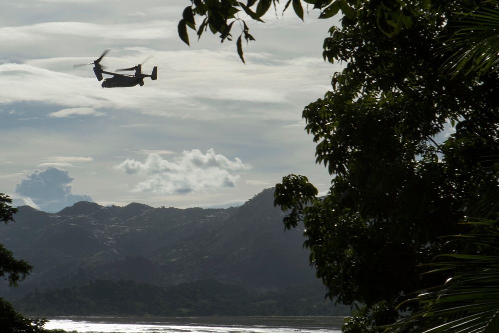 31st MEU Marines arrive on Col. Ernesto Ravina Air Base, PHIBLEX 33 continues