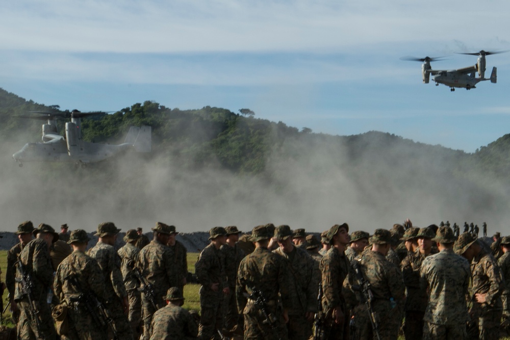 31st MEU Marines arrive on Col. Ernesto Ravina Air Base, PHIBLEX 33 continues