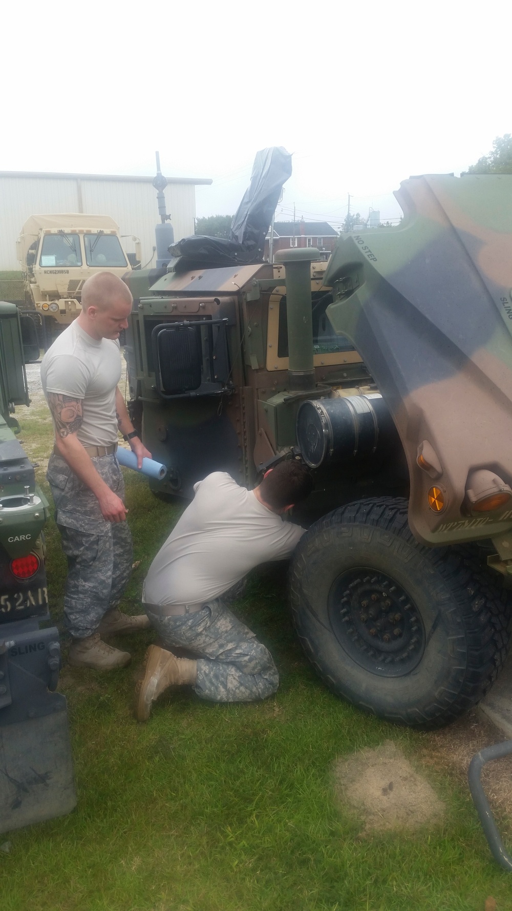 NCNG Soldiers Prepare and Respond to Hurricane Matthew