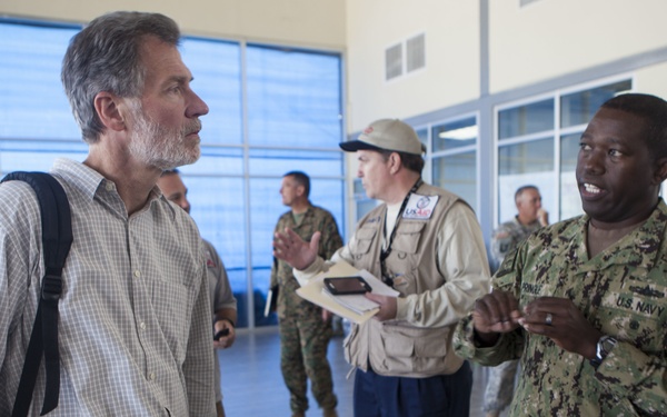 JTF Matthew Commander meets with U.S. Ambassador to Haiti, USAID