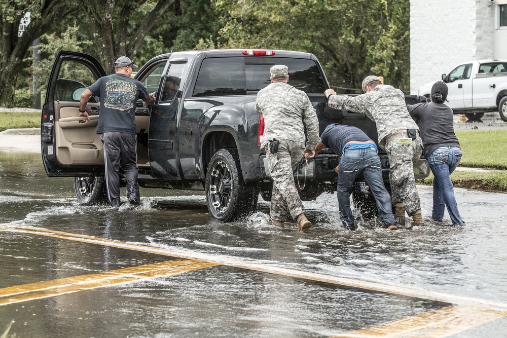Georgia Army National Guard Hurricane Relief Efforts