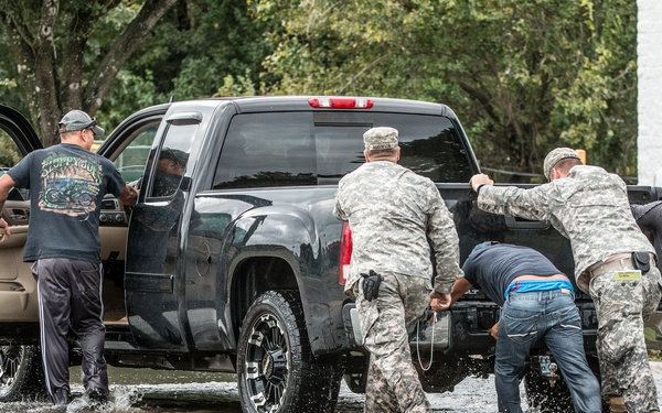 Georgia Army National Guard Hurricane Relief Efforts
