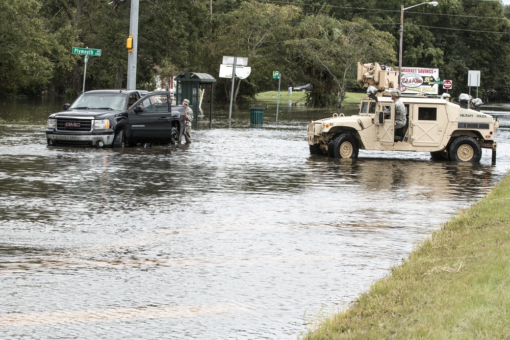 Georgia National Guard Hurricane Relief Effort